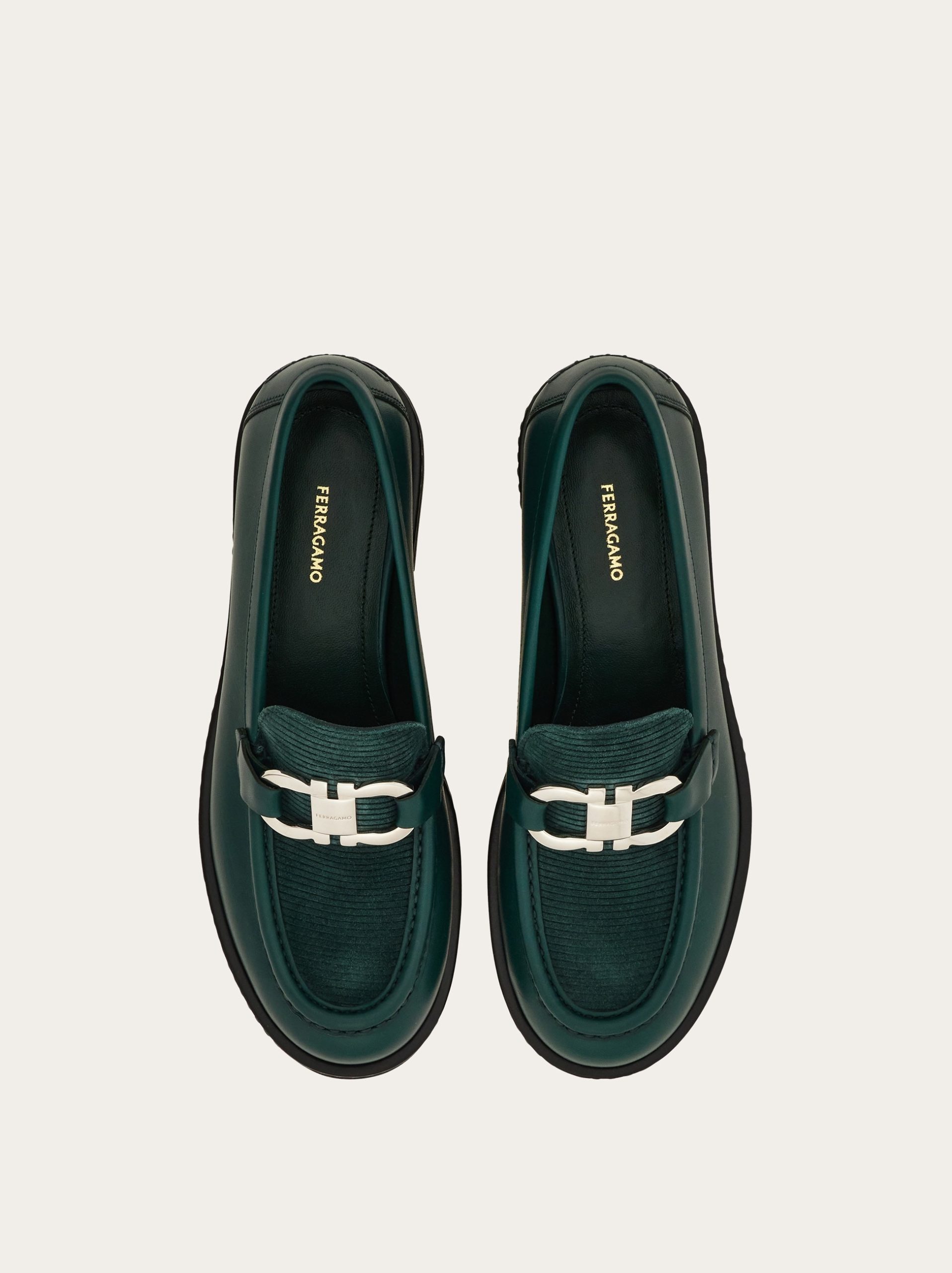 Ferragamo Loafer with Gancini ornament - Image 5